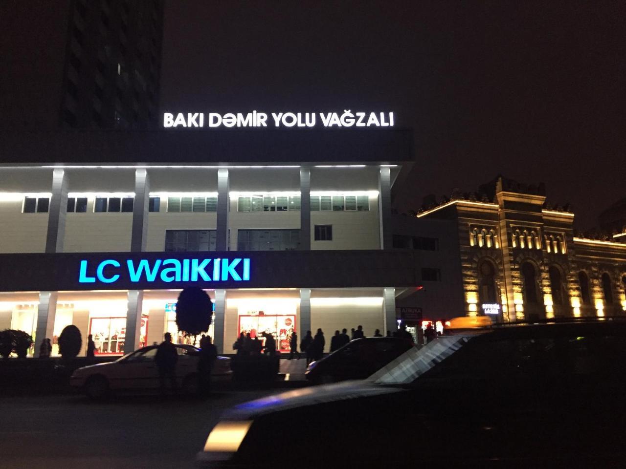 Demir Yol Plaza Hotel Bakü Dış mekan fotoğraf