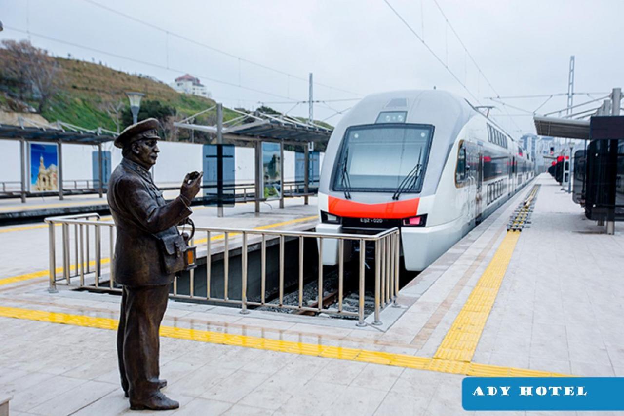 Demir Yol Plaza Hotel Bakü Dış mekan fotoğraf