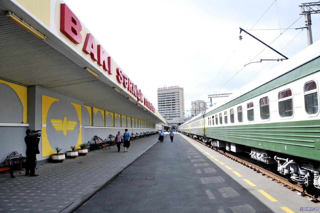 Demir Yol Plaza Hotel Bakü Dış mekan fotoğraf